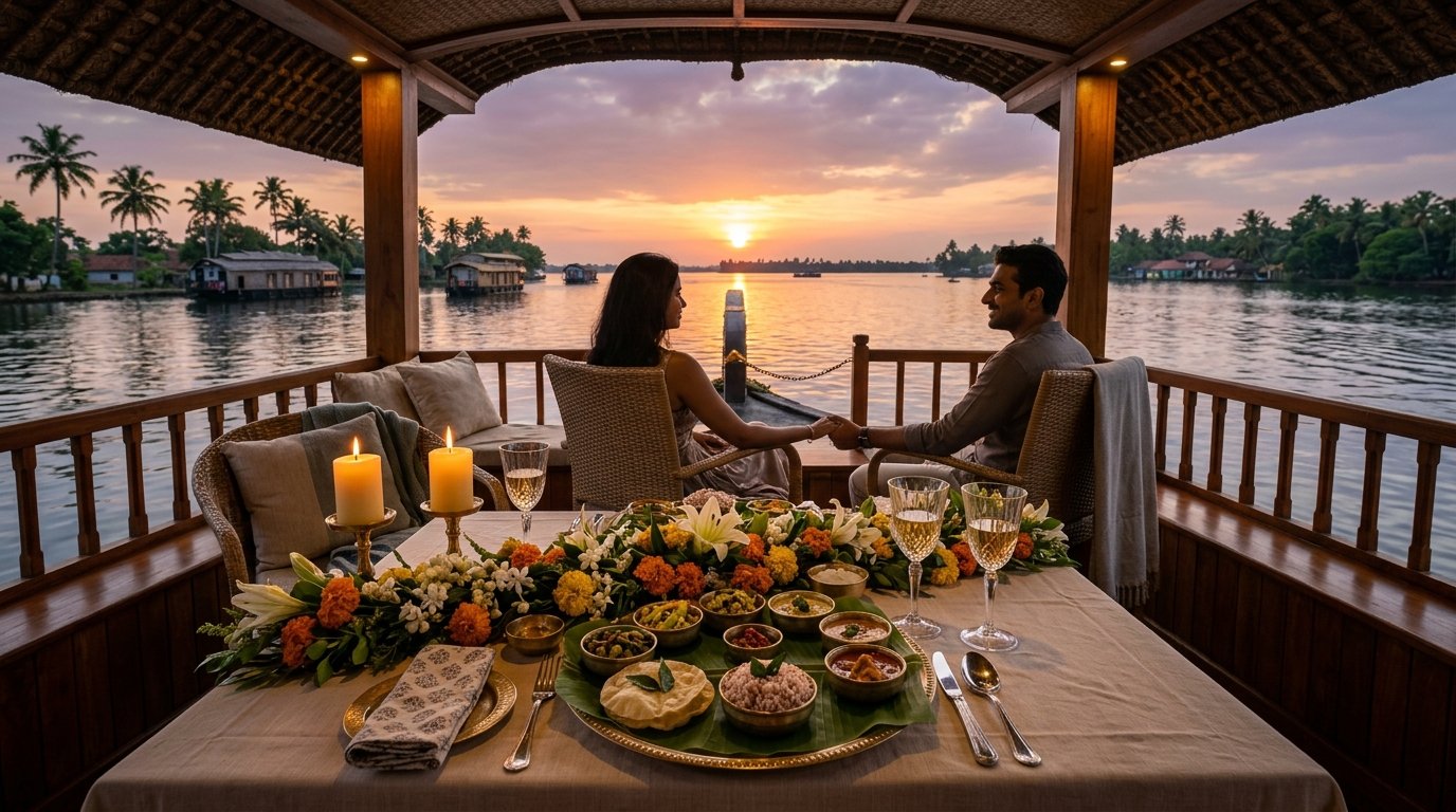 Semi Luxury House Boat Kerala